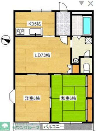 グローリーメゾン原宿の物件間取画像